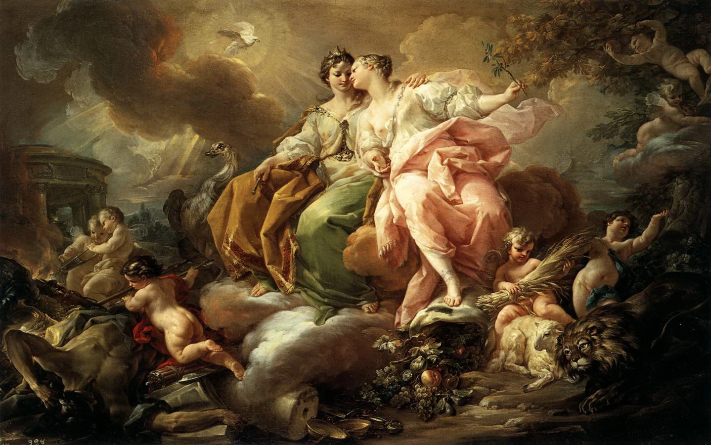 Allegoria della Giustizia e della Pace - Museo del Prado, Madrid